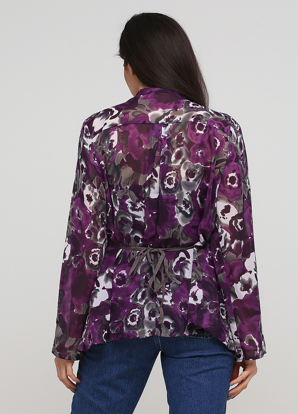 Фиолетовая демисезонная блуза Avon