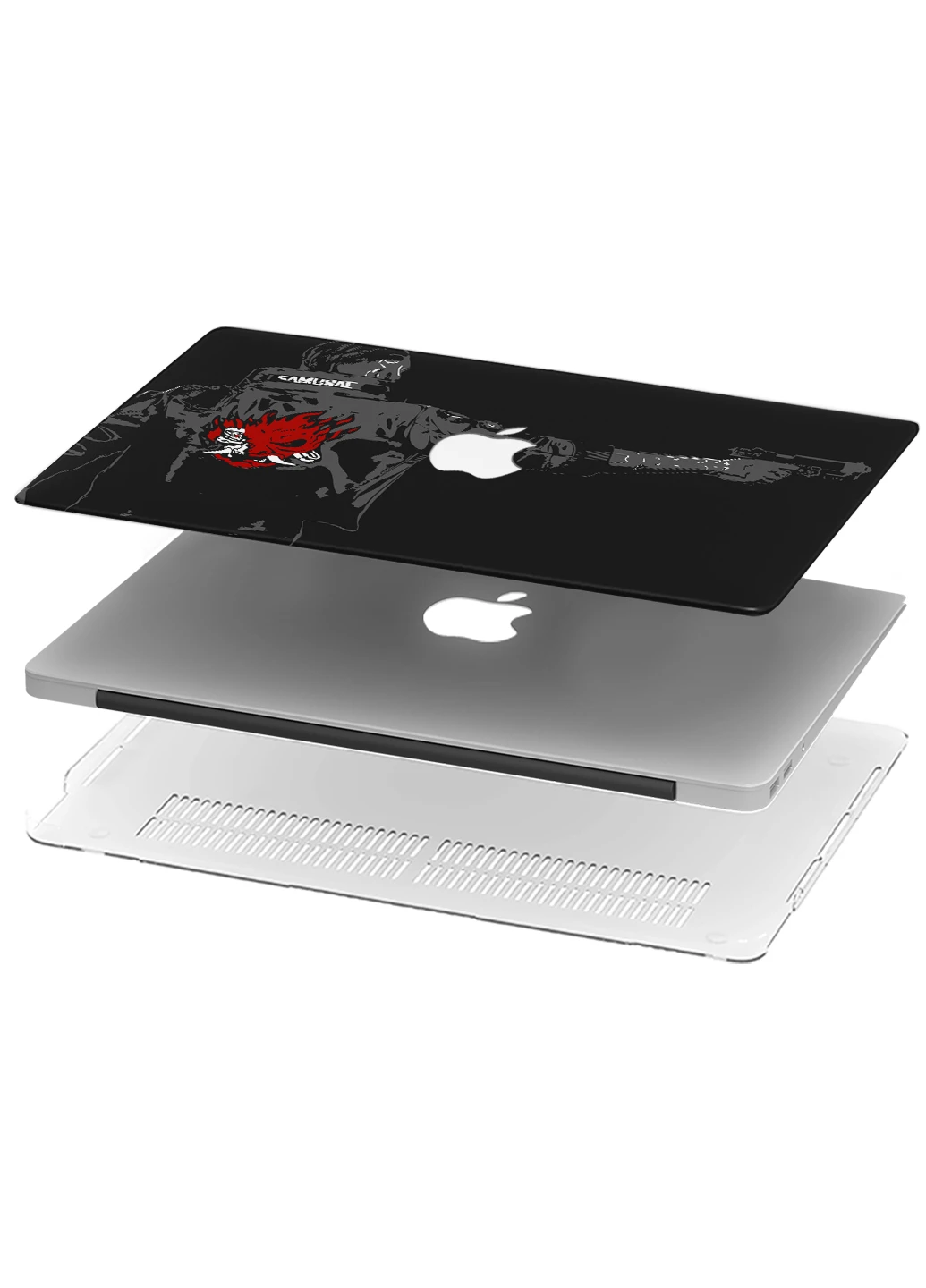 Чехол пластиковый для Apple MacBook Air 13 A1932 / A2179 / A2337 Киберпанк 2077 (Cyberpunk 2077) (9656-1684) MobiPrint (218528487)