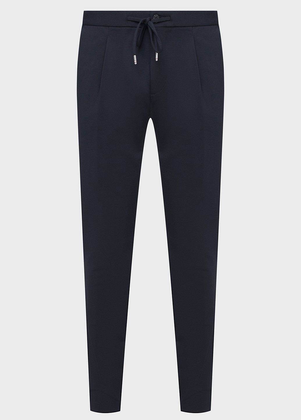 Темно-синие кэжуал, классические демисезонные зауженные брюки Tommy Hilfiger