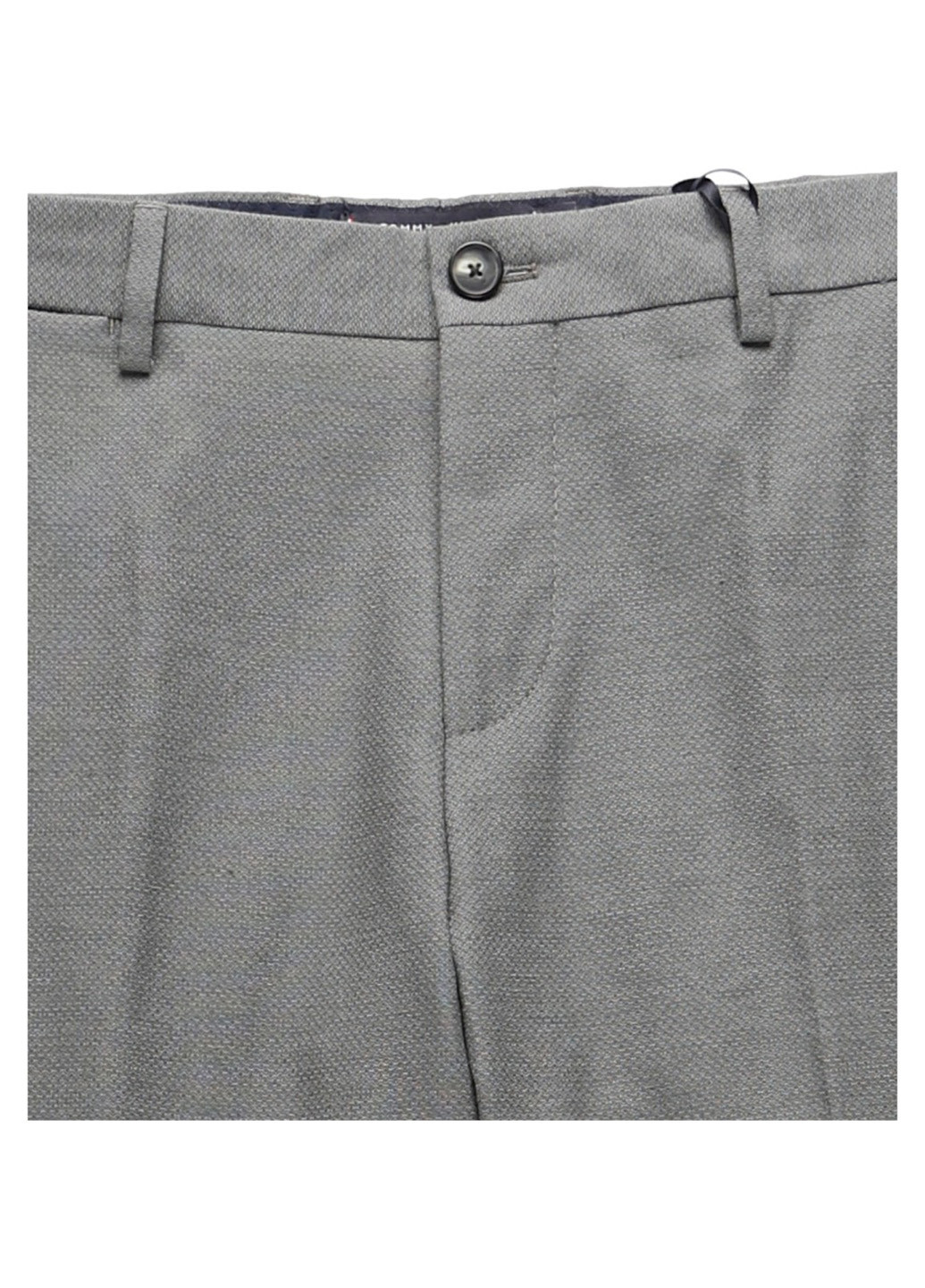 Серые кэжуал, классические демисезонные классические брюки Tommy Hilfiger