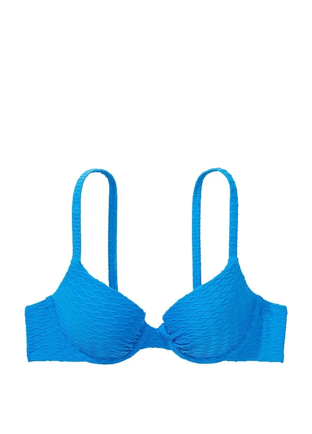 Синий летний купальник (лиф, трусы) раздельный Victoria's Secret