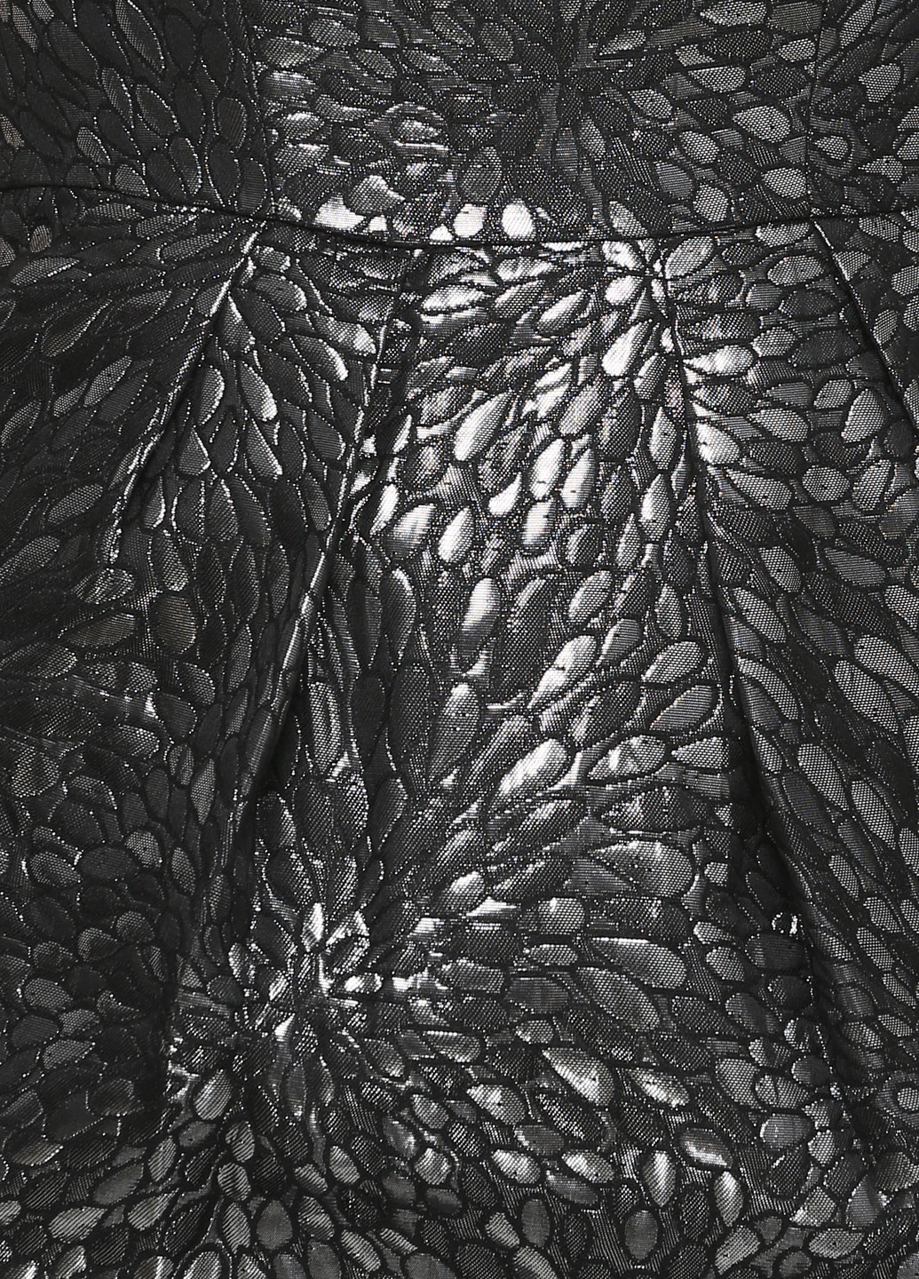 Сіра коктейльна сукня Rare з абстрактним візерунком