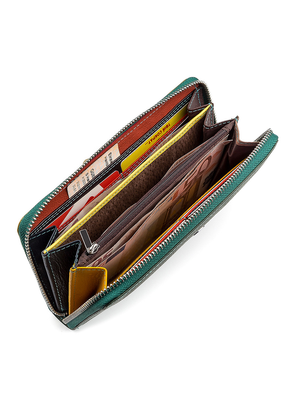 Жіночий шкіряний гаманець 19х10х3 см st leather (229460166)