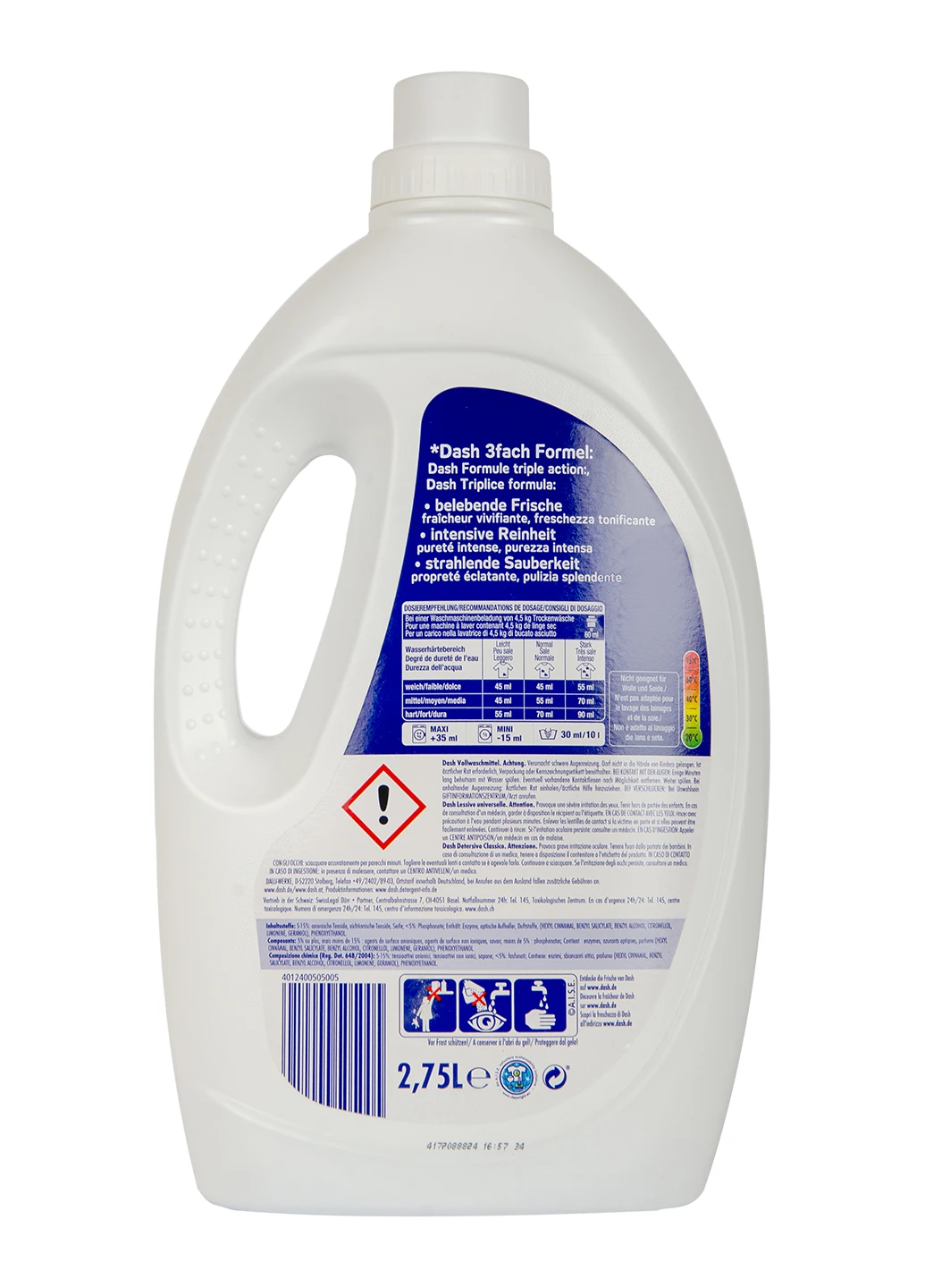 Гель для прання Alpen Frische 2,75 л (50 прань) Dash (213708222)