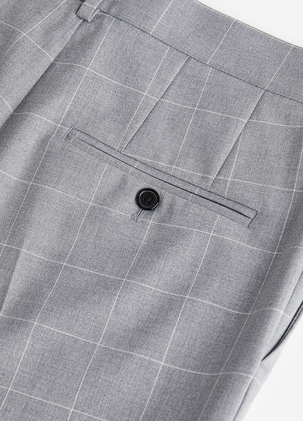 Серые классические, кэжуал демисезонные зауженные брюки H&M