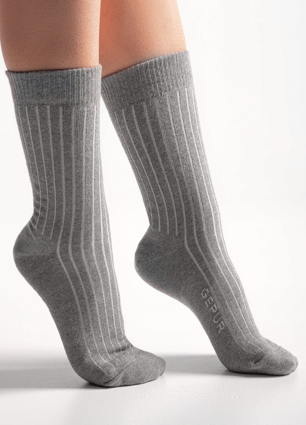 Сірі шкарпетки Gepur смужки (346046617)