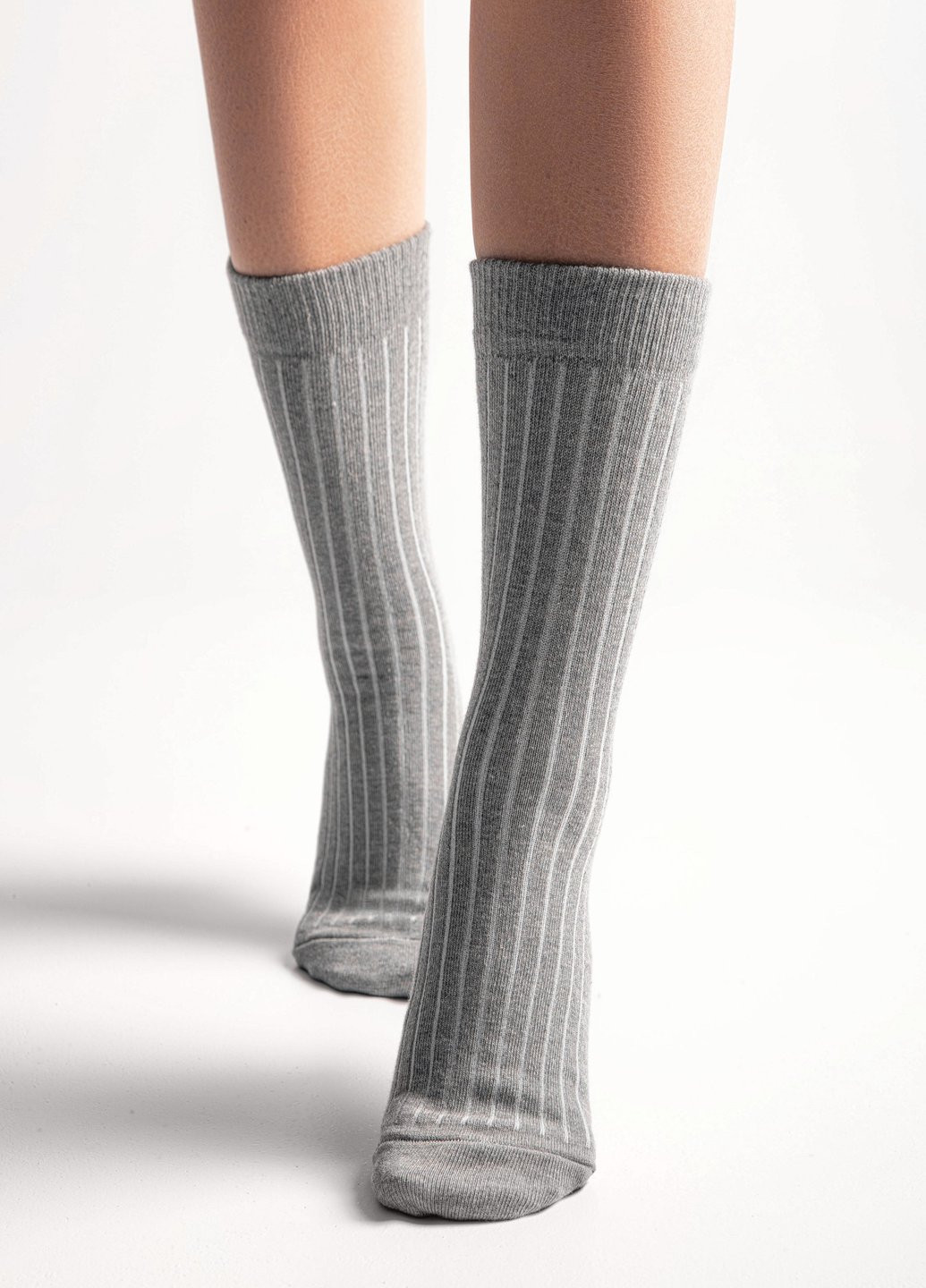 Сірі шкарпетки Gepur смужки (346046617)