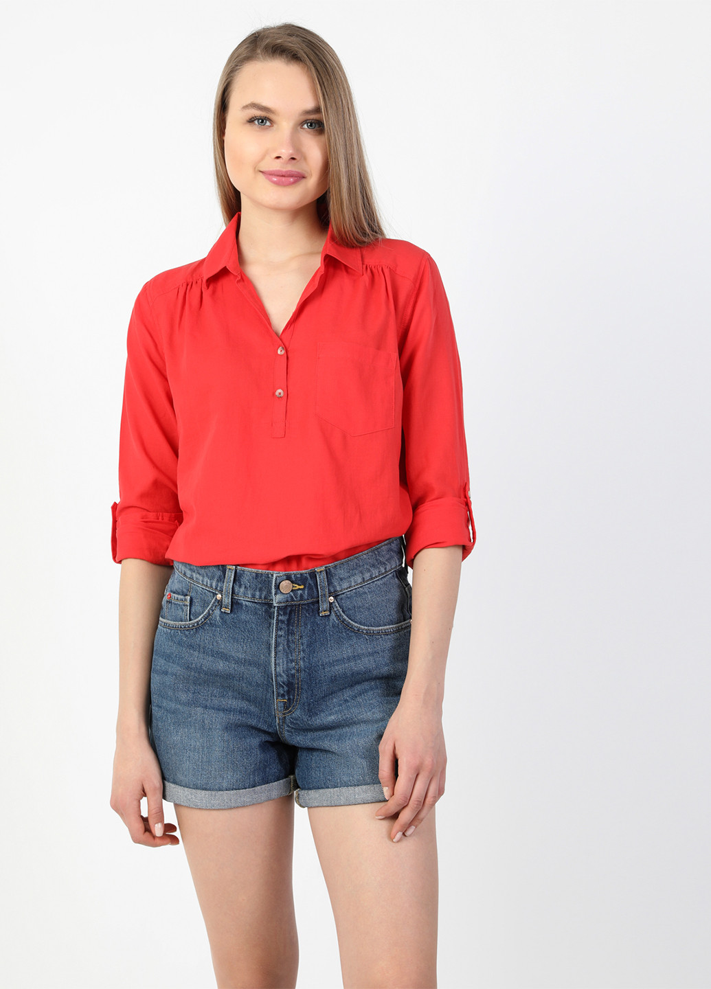 Червона літня блуза Colin's