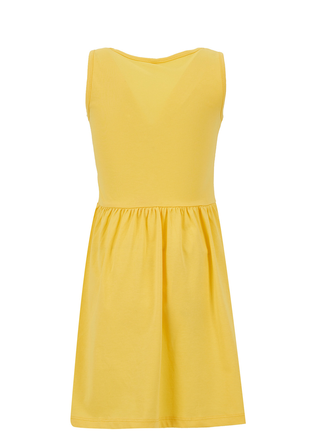 Жовтий кежуал платье кльош DeFacto
