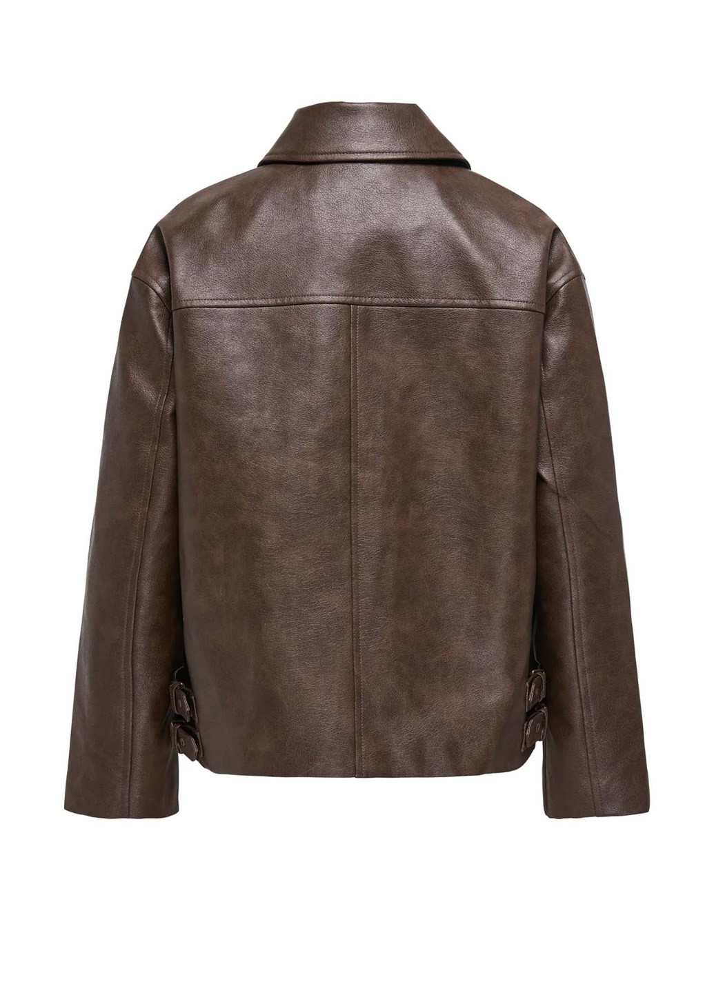 Коричневая демисезонная куртка Only