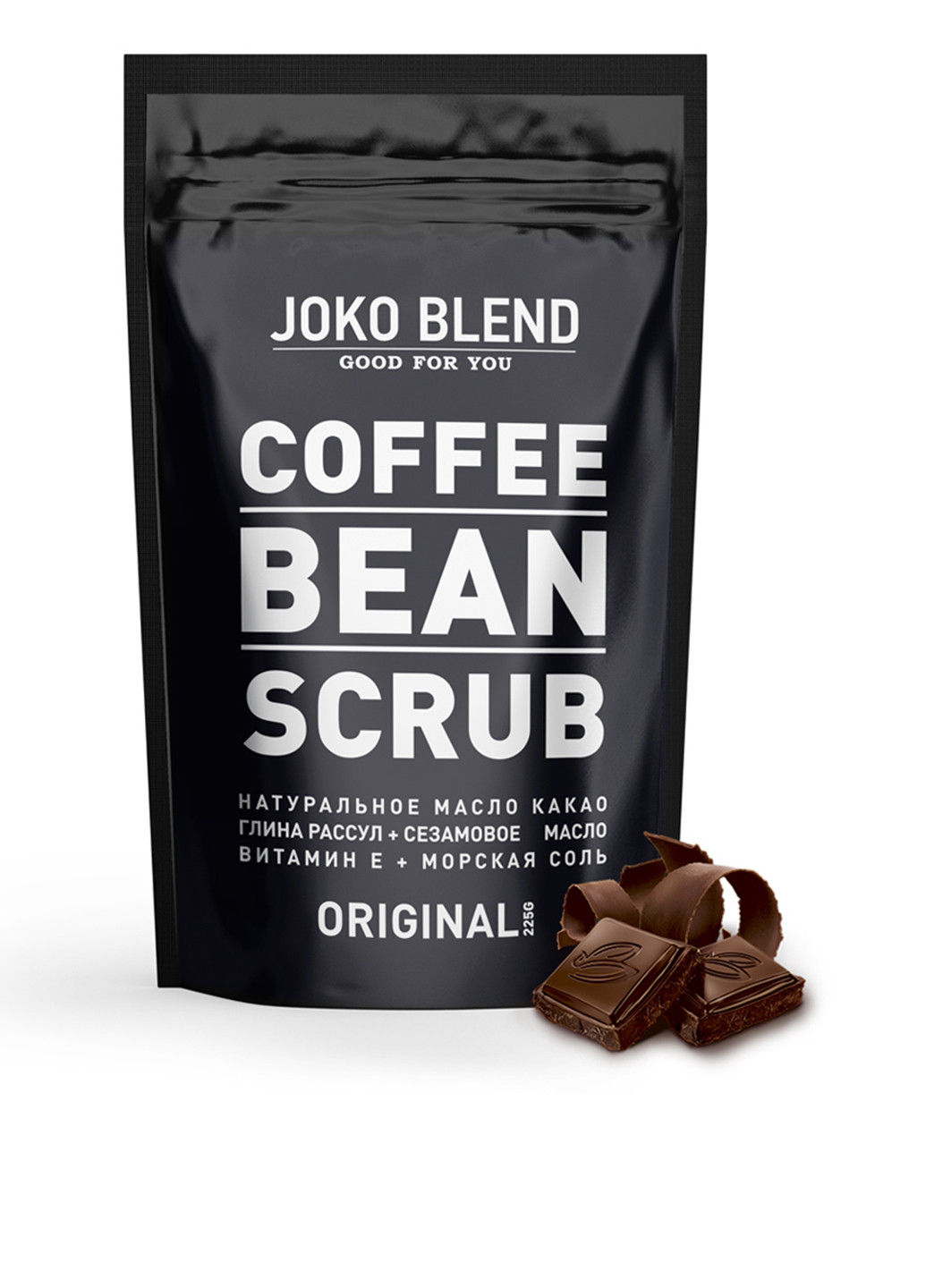 Кавовий скраб Coffee Bean Scrub Original 200 г Joko Blend (88096375)