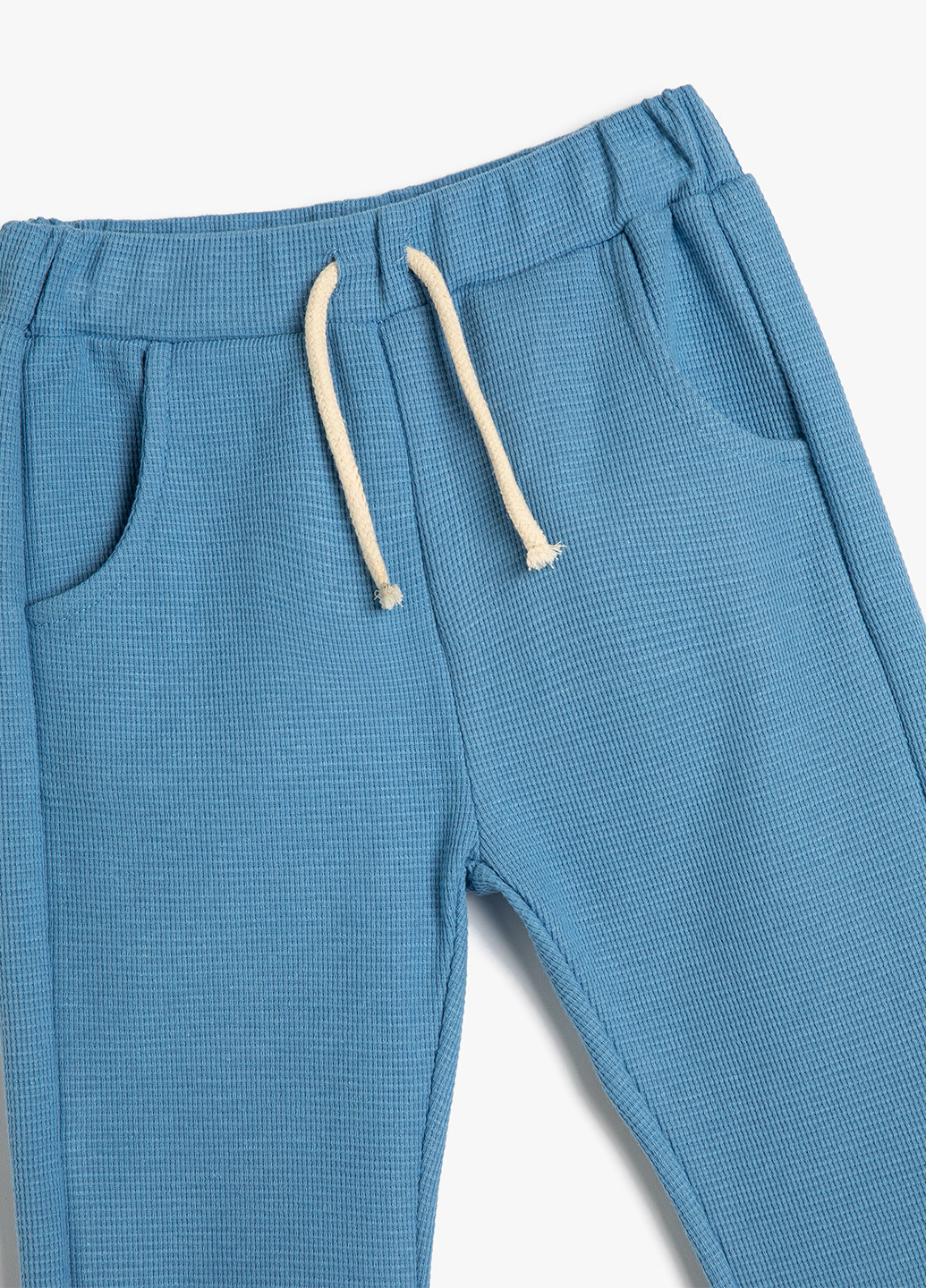 Темно-голубые кэжуал демисезонные брюки джоггеры KOTON