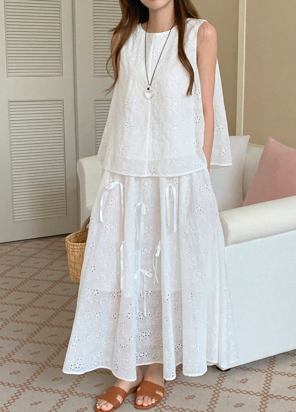 Костюм (майка, юбка) SHEIN (365439972)