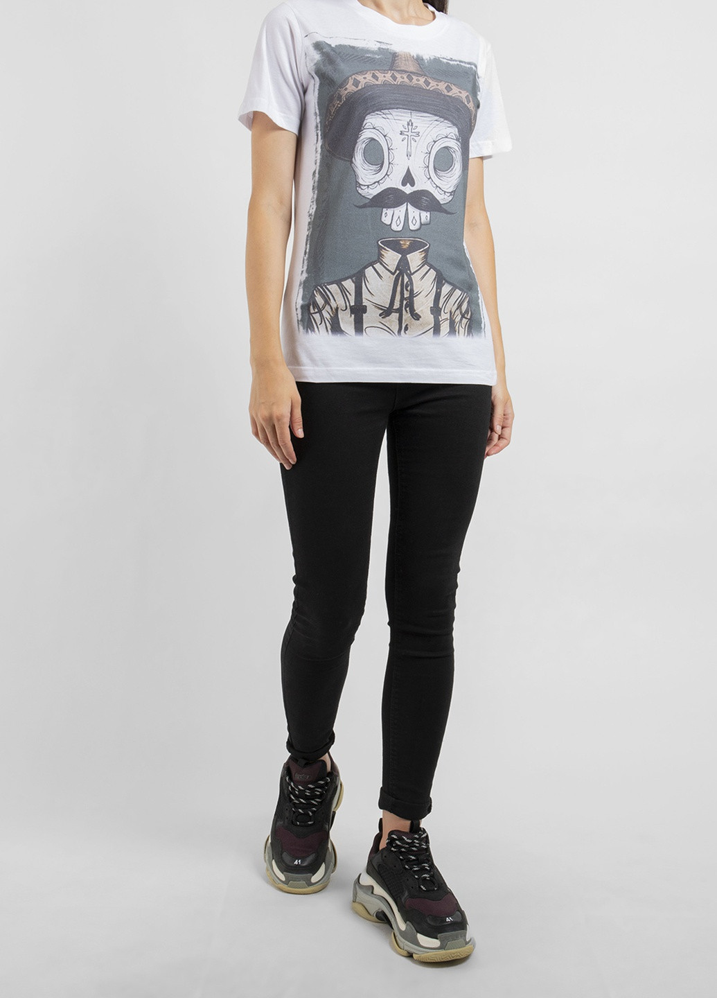 Біла футболка з принтом Sombrero Ko Samui - (250382468)