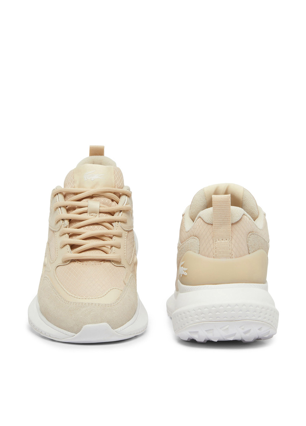 Кроссовки Lacoste L003 EVO бежевые демисезоны (363646872)