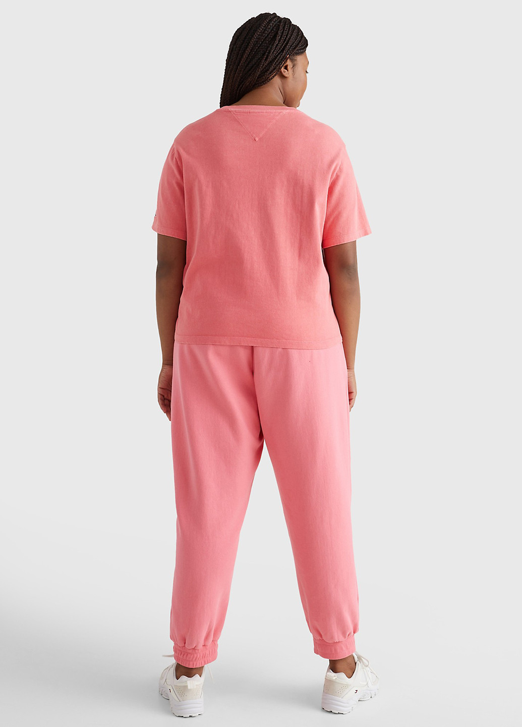 Розовая летняя футболка Tommy Hilfiger