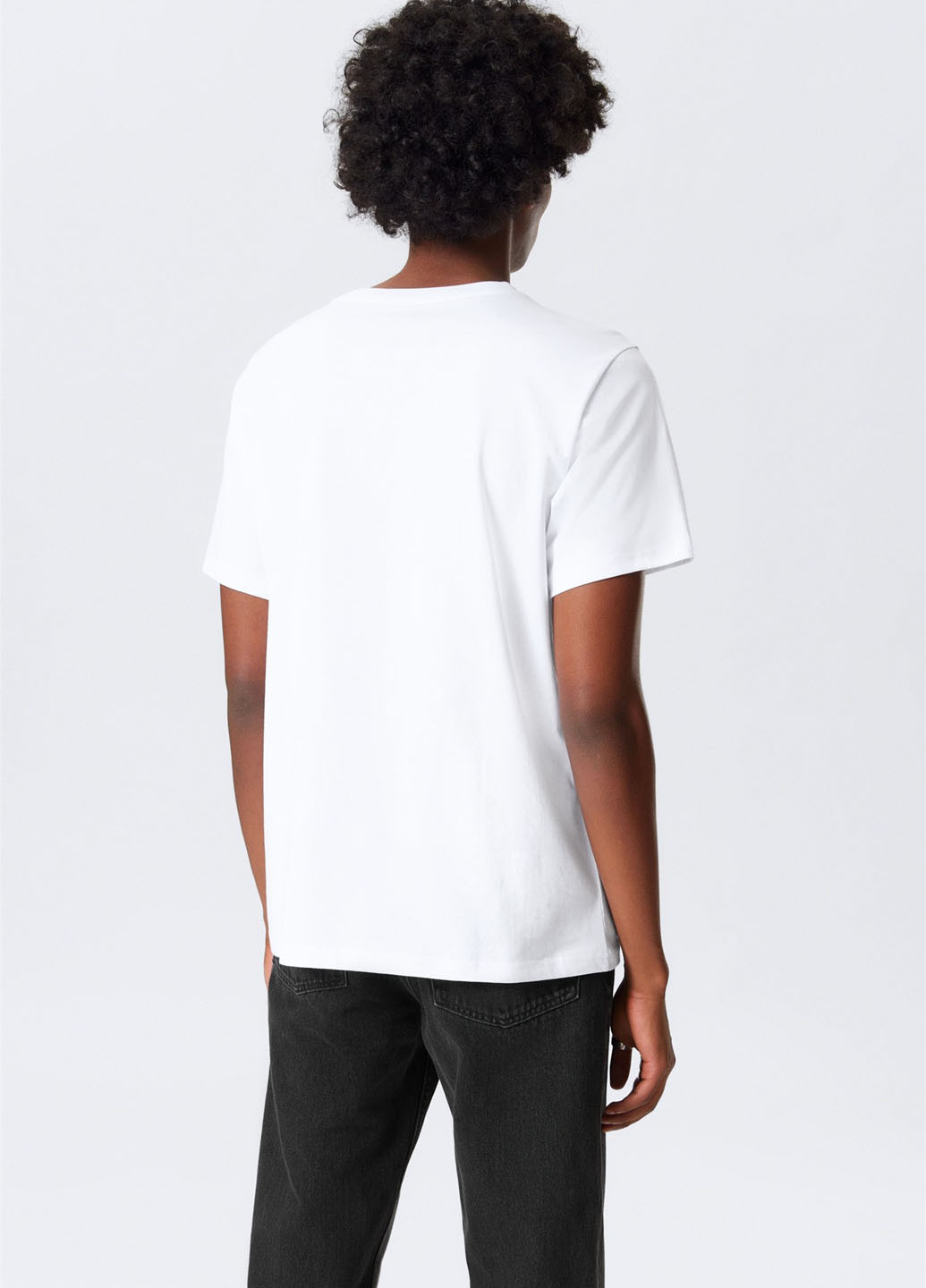 Біла футболка Weekday