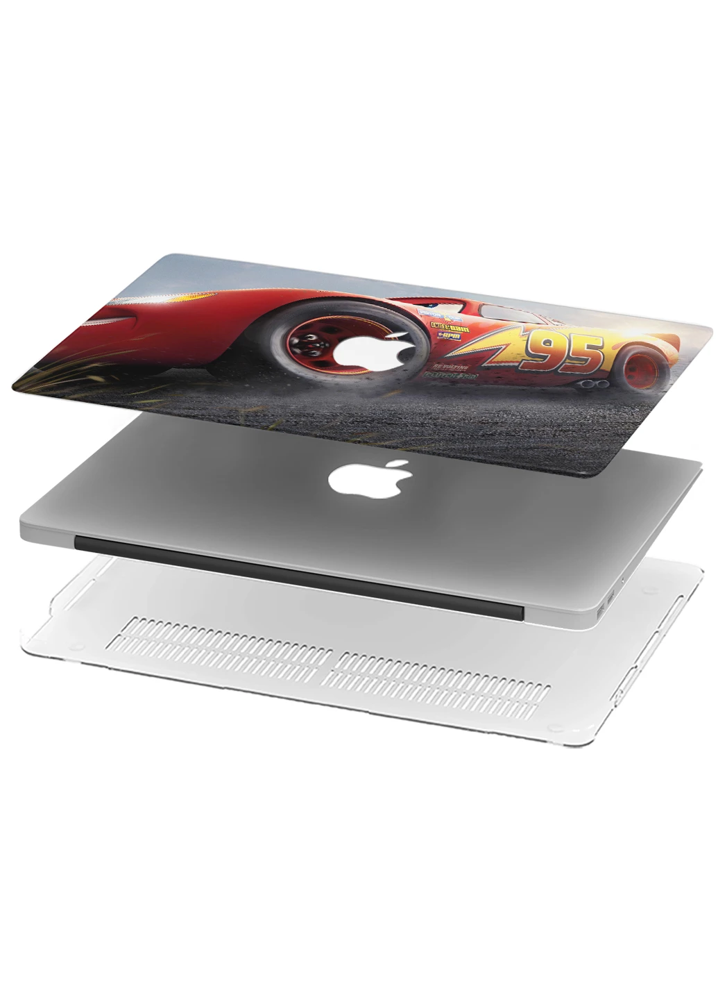 Чохол пластиковий для Apple MacBook 12 A1534 / A1931 Тачки (Cars) (3365-1728) MobiPrint (218539500)