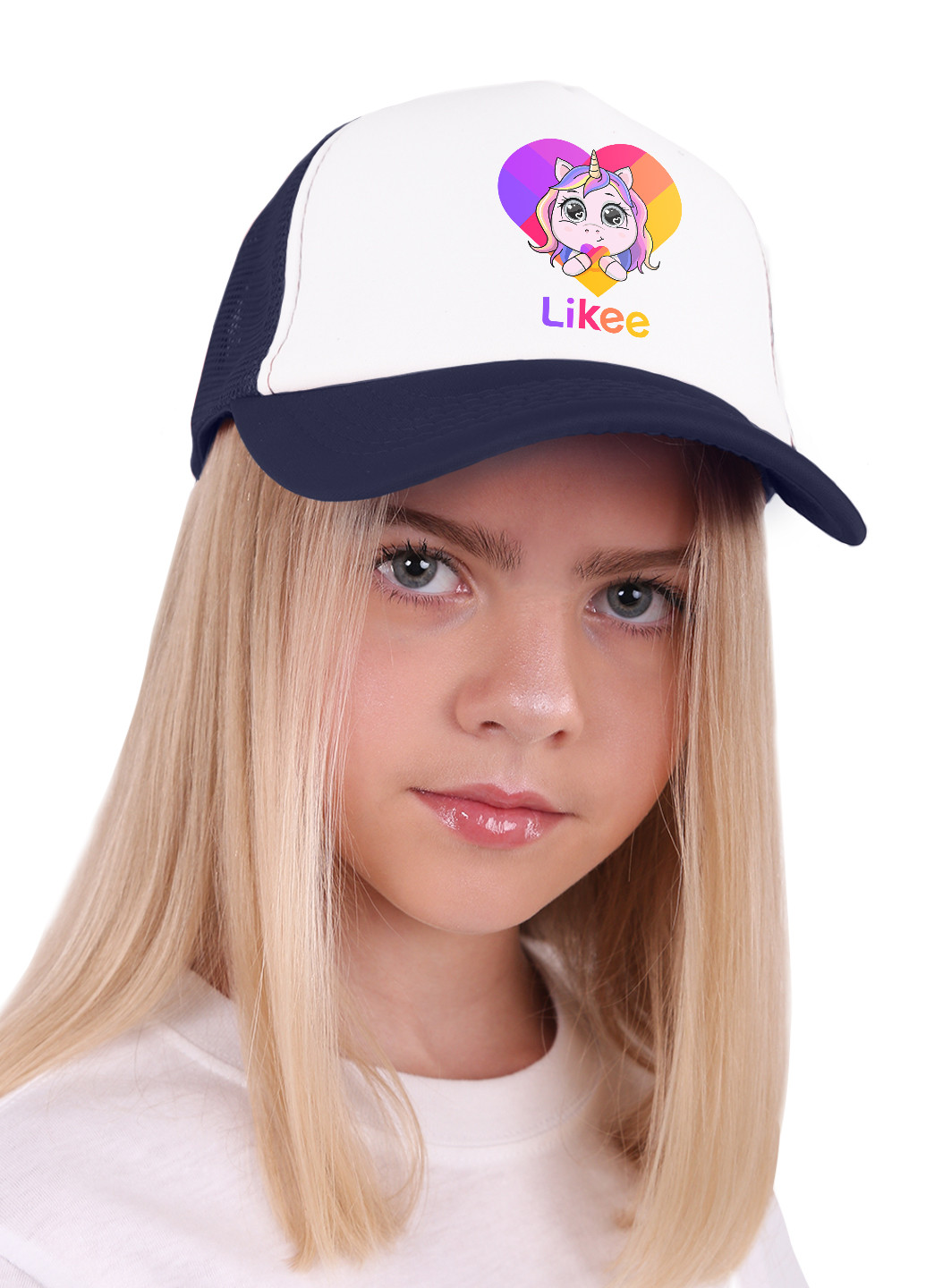 Кепка Тракер дитяча Лайк Єдиноріг (Likee Unicorn) (33404-1593) MobiPrint (220824448)