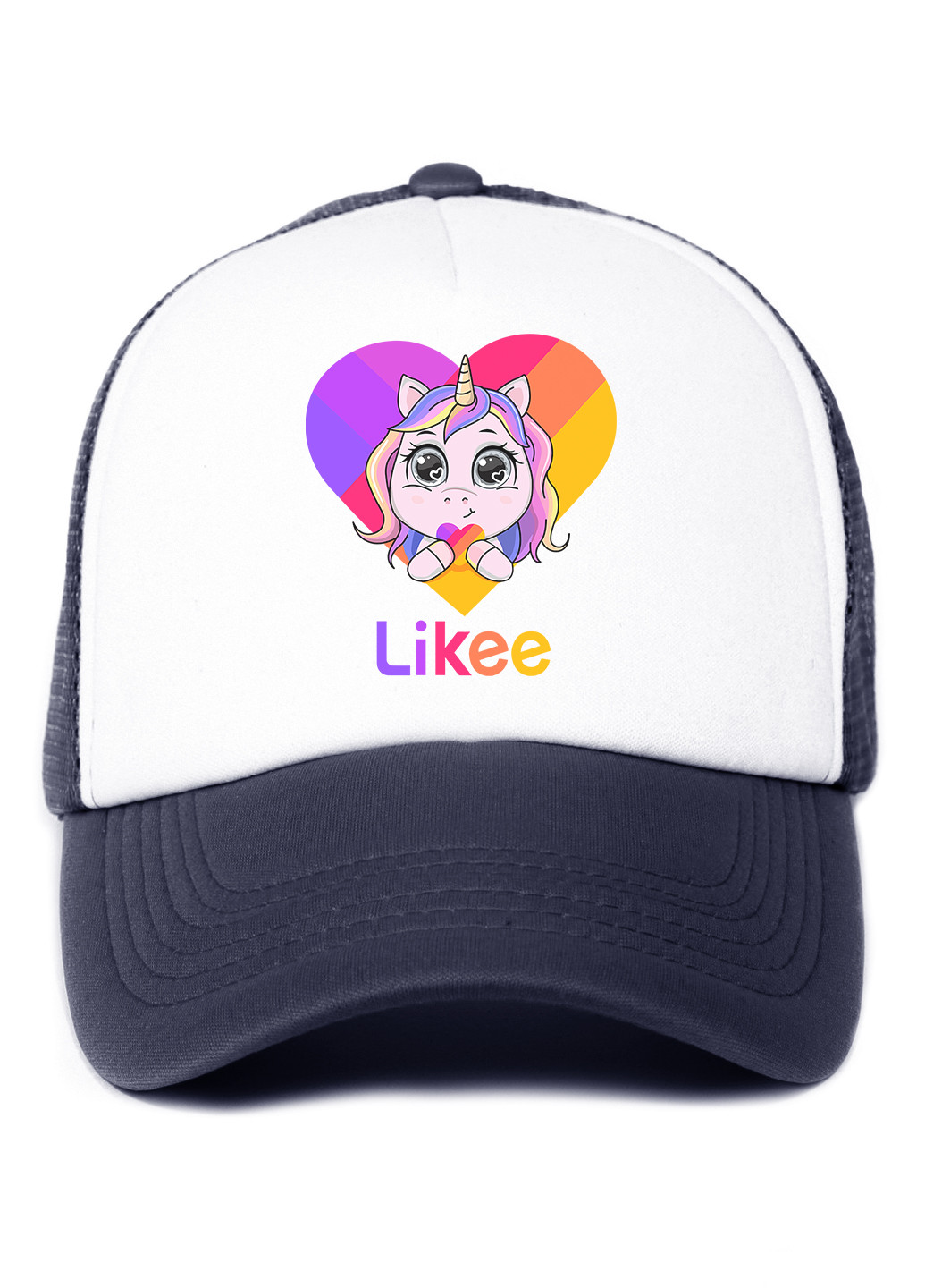 Кепка Тракер дитяча Лайк Єдиноріг (Likee Unicorn) (33404-1593) MobiPrint (220824448)