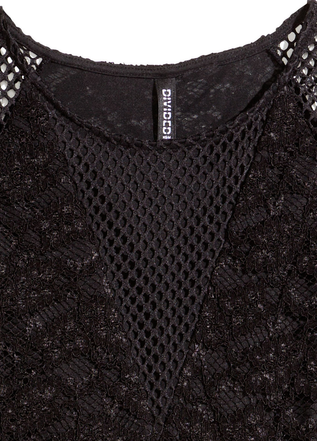 Черное кэжуал платье H&M однотонное