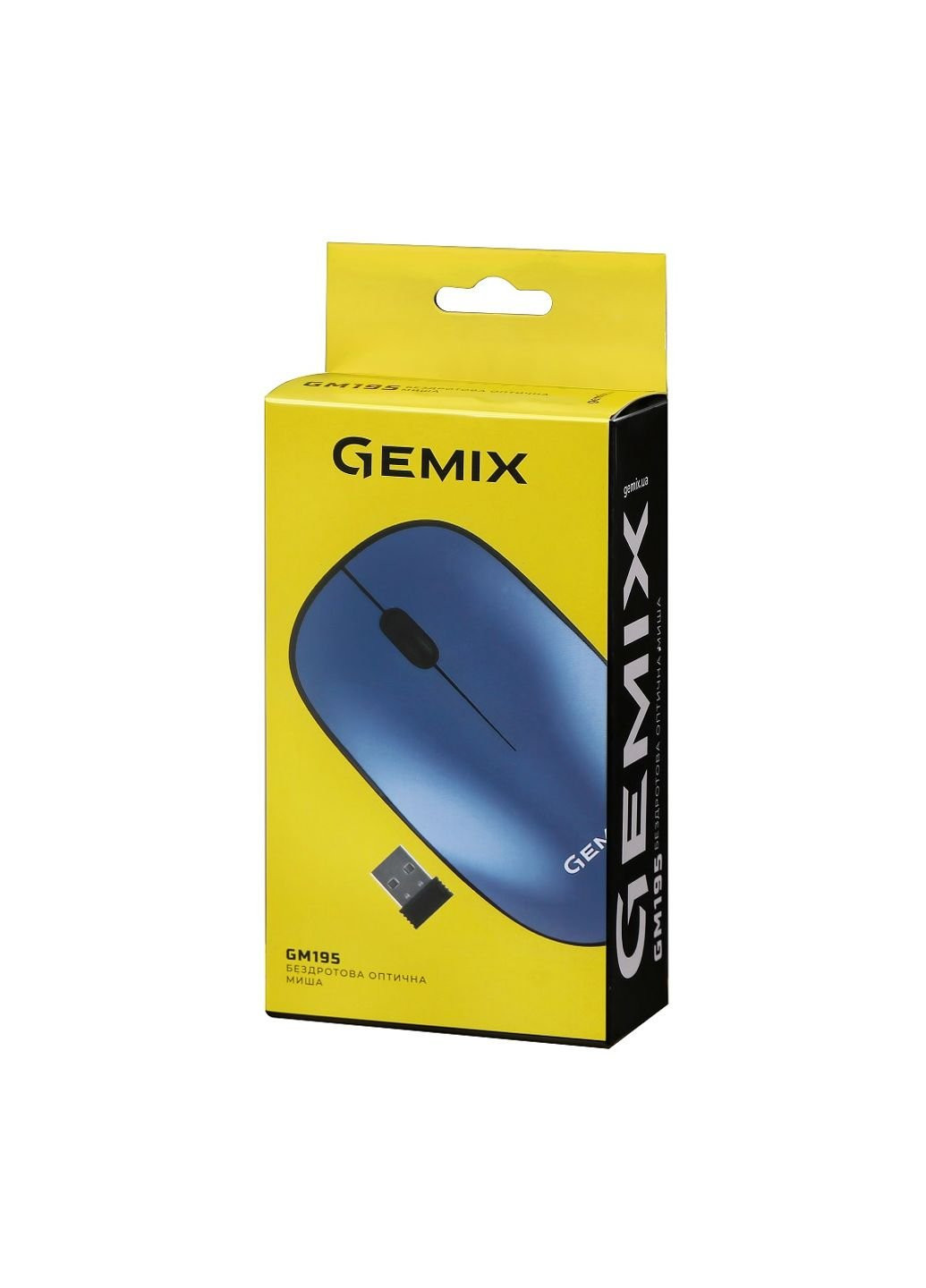 Мышка GM195 Wireless Blue (GM195Bl) Gemix (253547753)