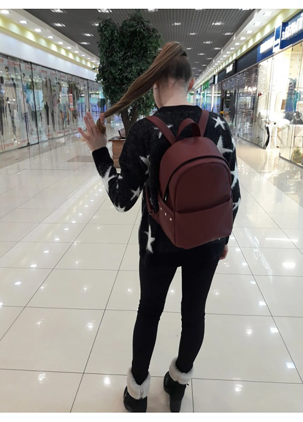 Жіночий рюкзак 35х25х12 см Sambag (252154746)