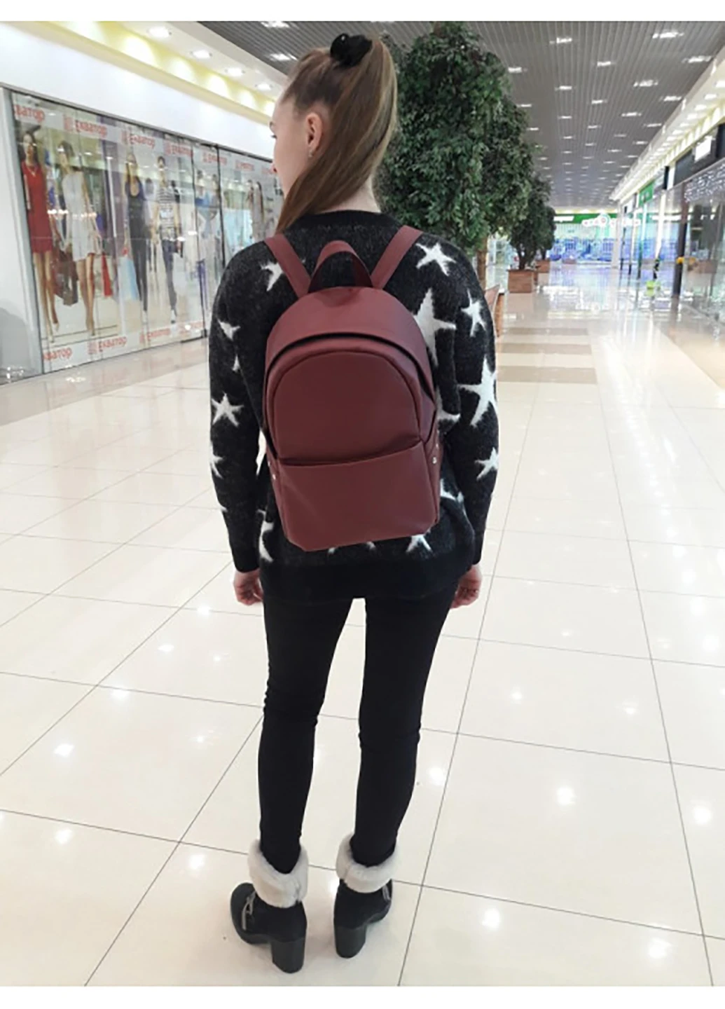 Жіночий рюкзак 35х25х12 см Sambag (252154746)