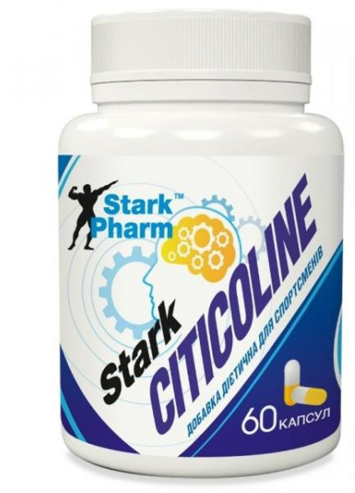 Цитиколін для концентрації і уваги Stark Citicoline 250mg 60caps Stark Pharm (232870397)