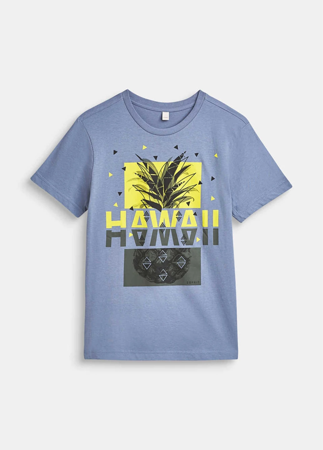 Голубая летняя футболка Esprit