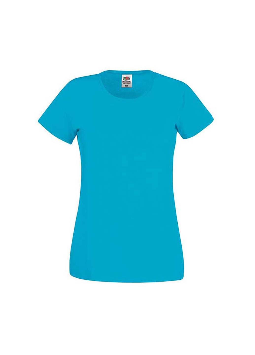 Блакитна демісезон футболка Fruit of the Loom 0614200ZUXXL
