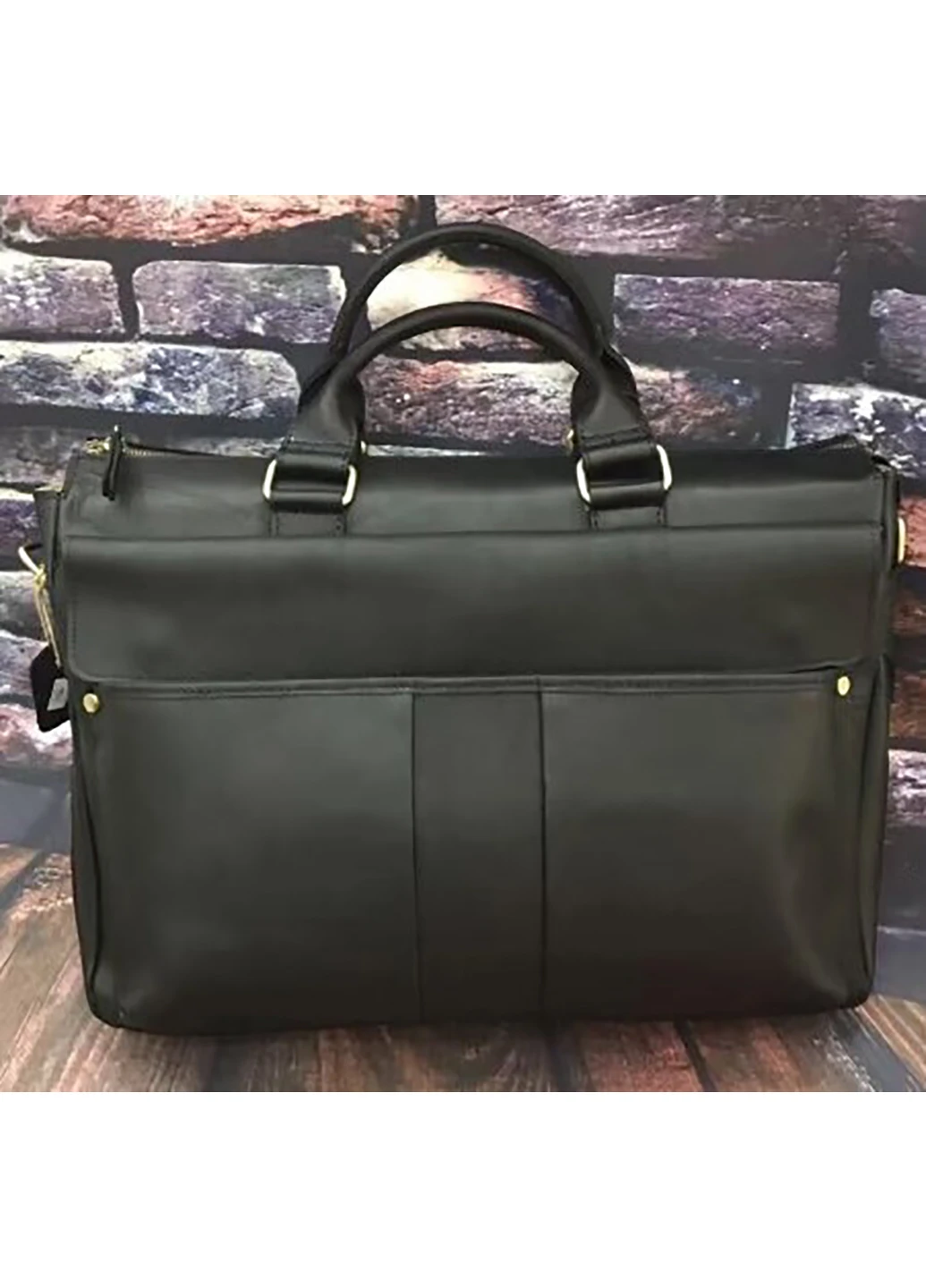 Мужская кожаная сумка 44х30х8 см Vintage (242189060)