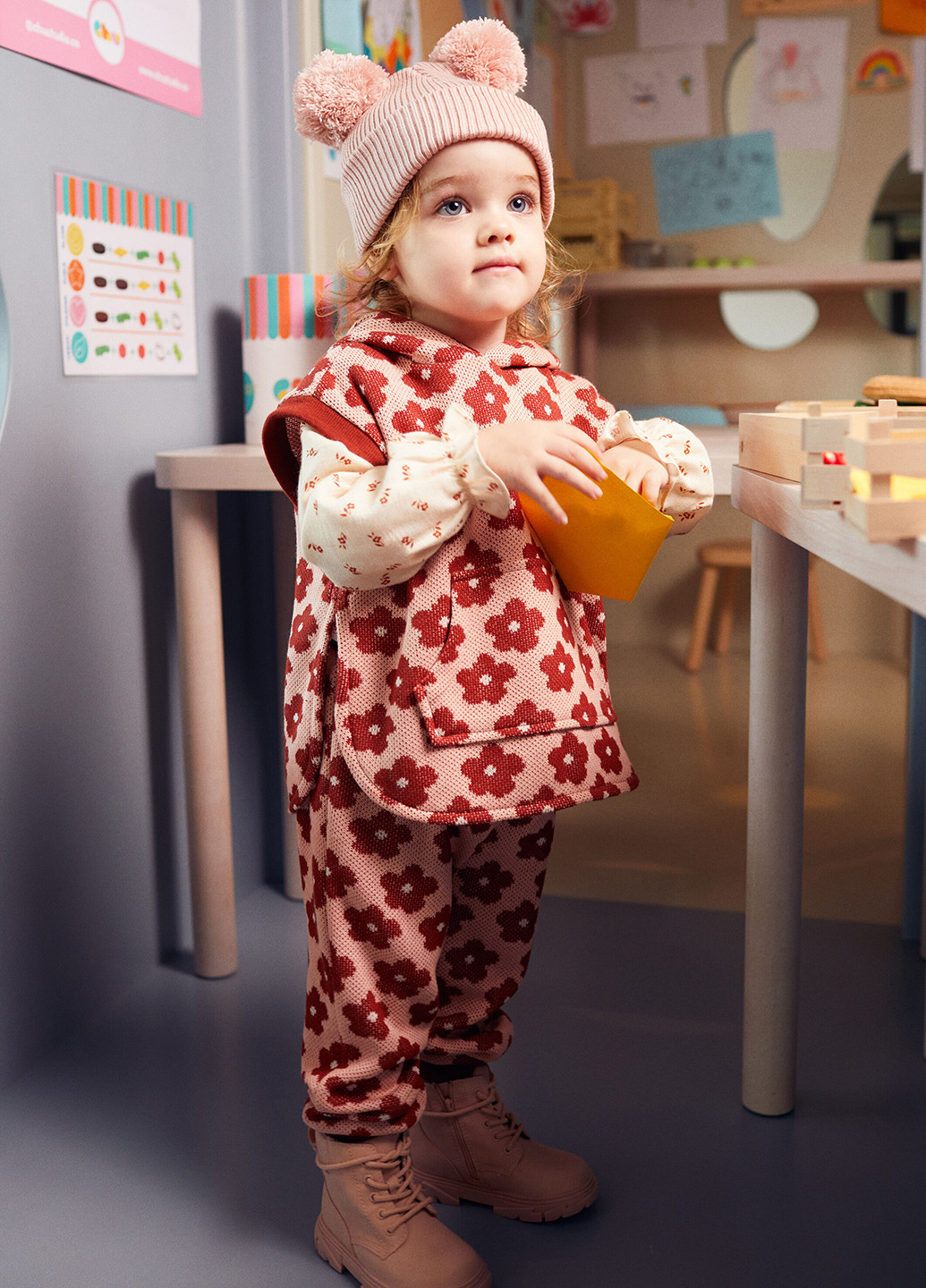 Персиковые кэжуал демисезонные джоггеры брюки KOTON