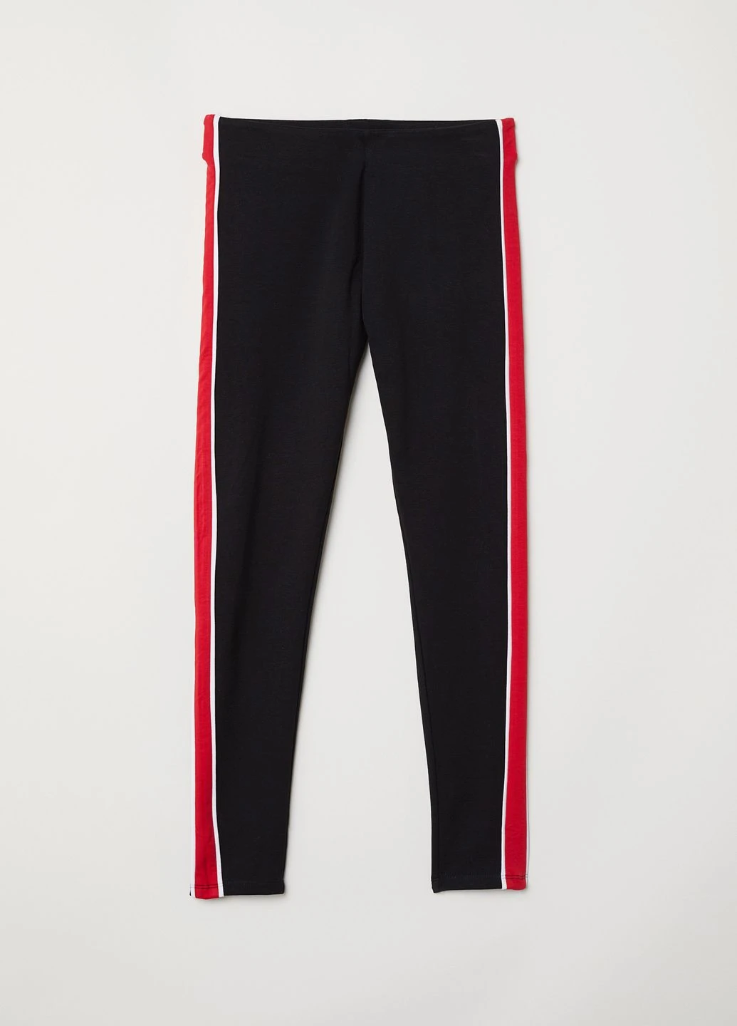 Черные демисезонные леггинсы H&M