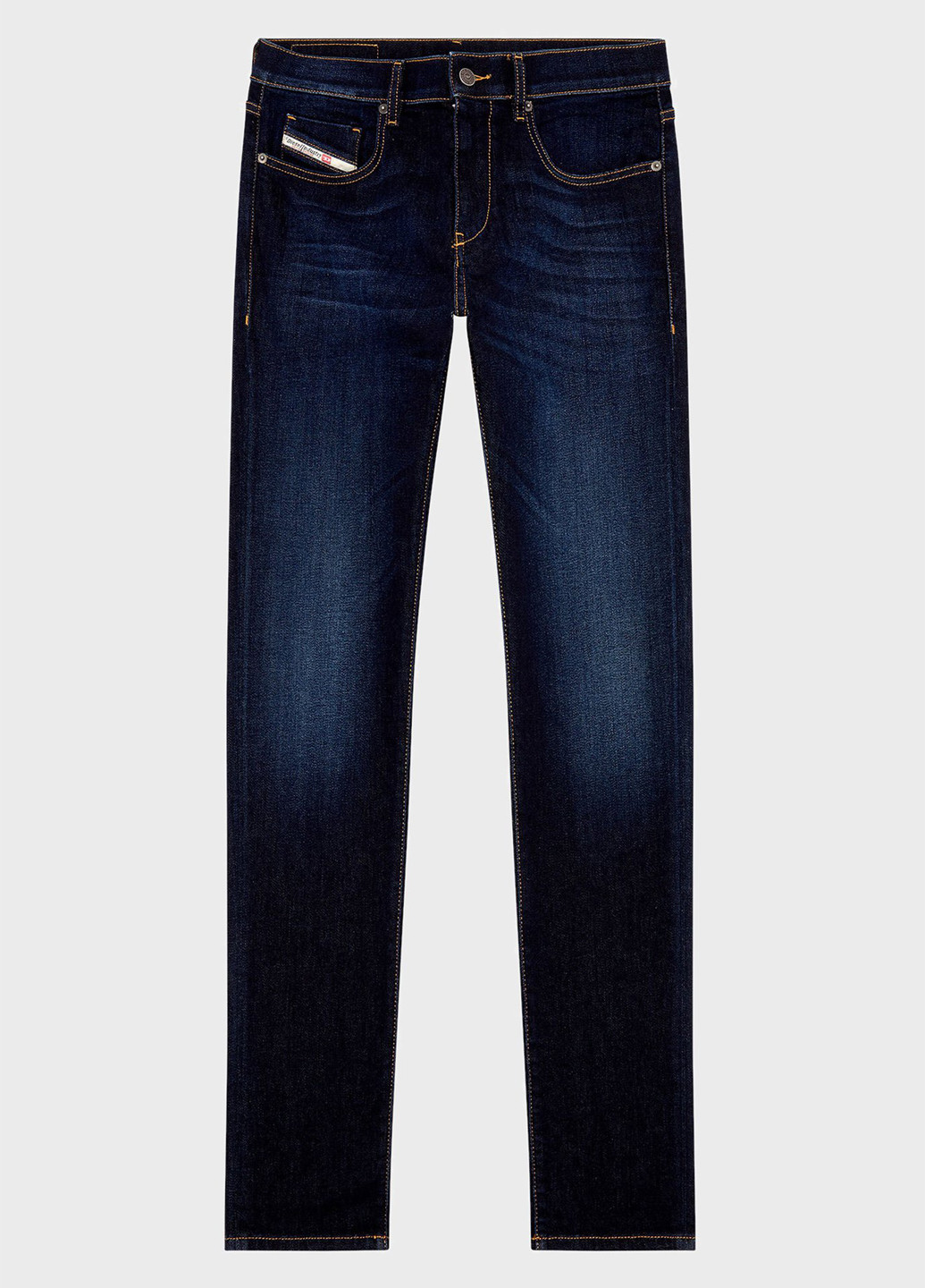 Синие демисезонные регюлар фит джинсы Diesel