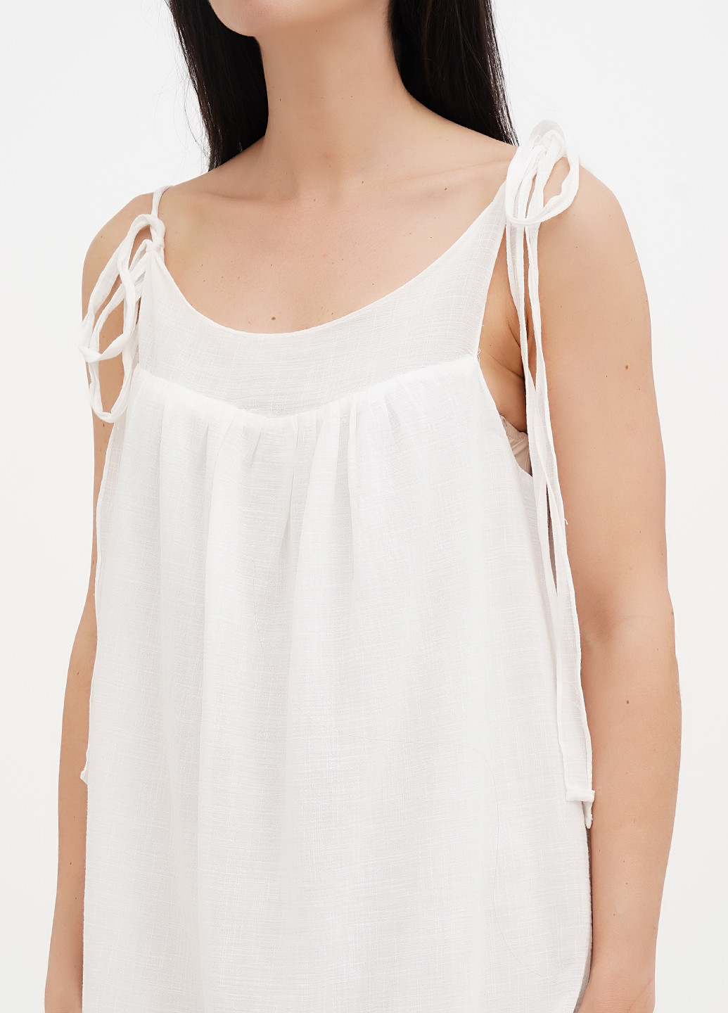 Білий кежуал сукня а-силует Vicolo однотонна