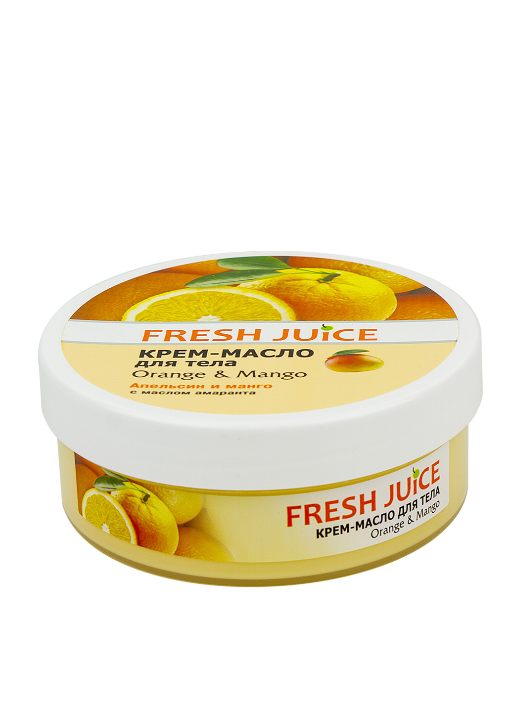 Крем-масло для тіла з маслом амаранту Апельсин і манго, 225 мл Fresh Juice (79091728)
