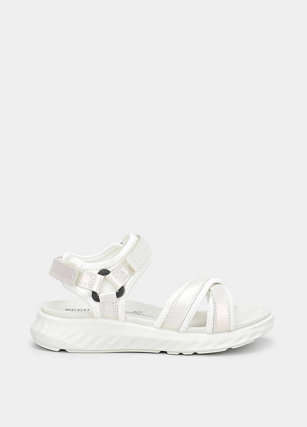 Белые босоножки Ecco