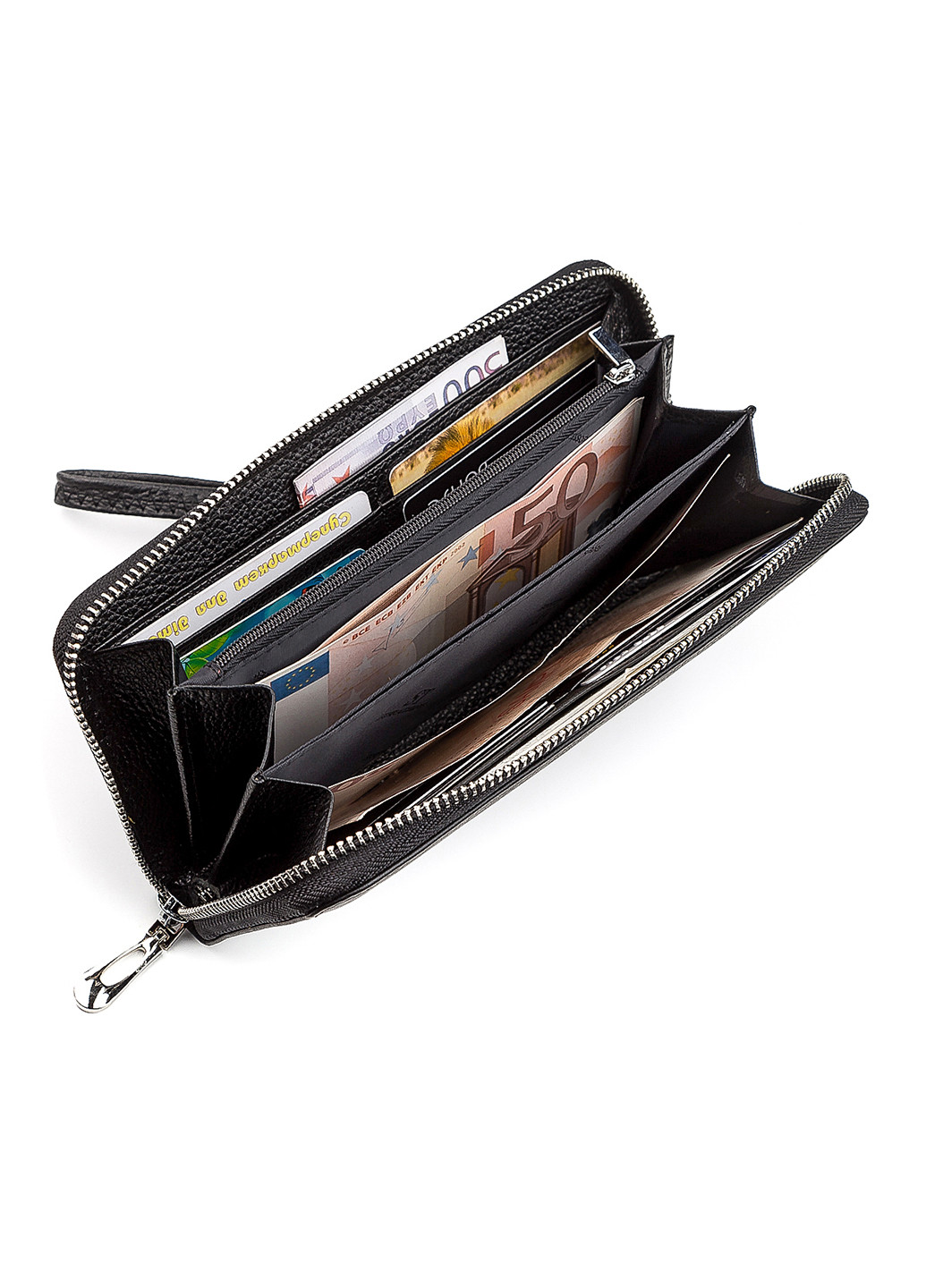 Мужской кожаный кошелек 10х20х3 см st leather (229461268)