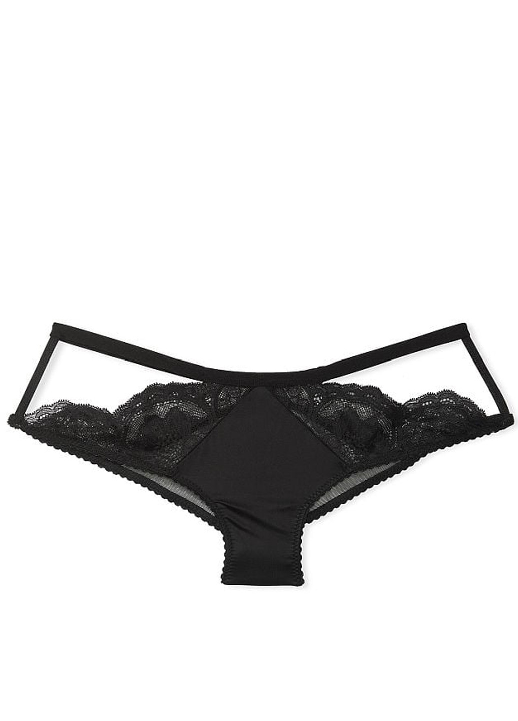 Чорний демісезонний комплект (ліф, трусики) Victoria's Secret