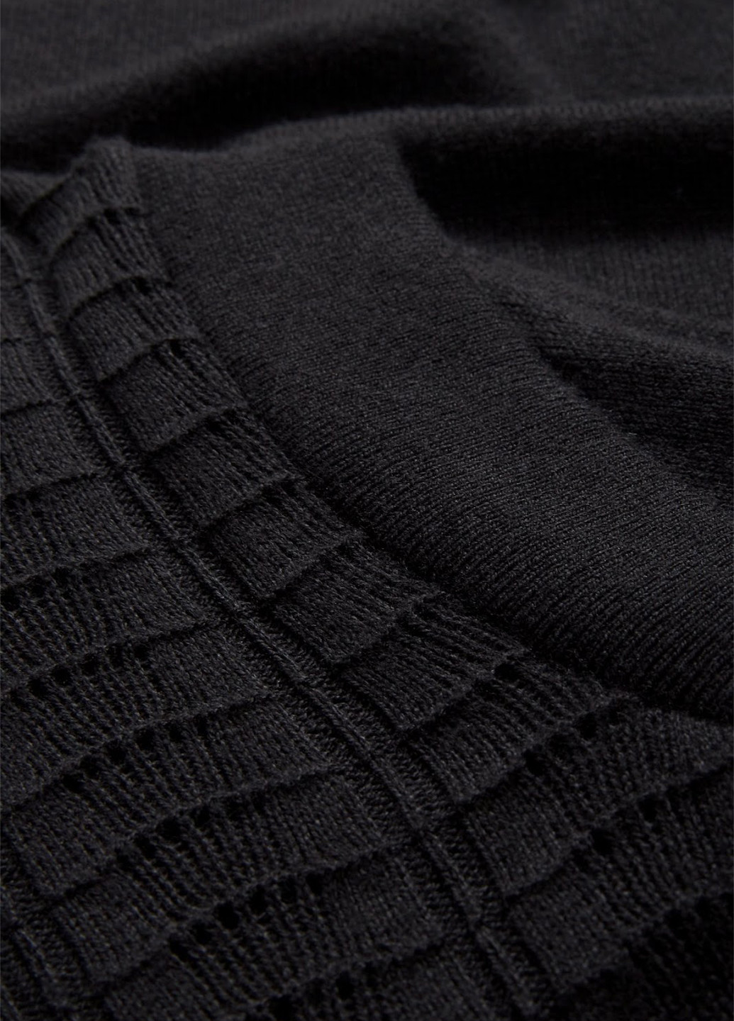 Чорна кежуал сукня сукня светр C&A однотонна