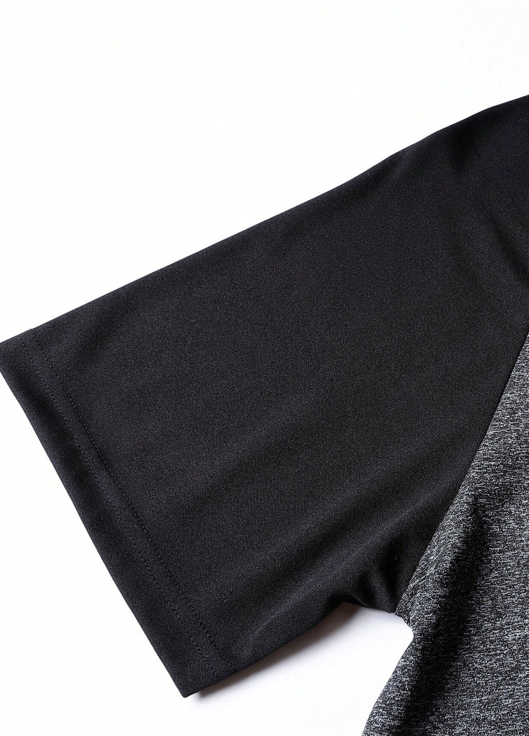 Темно-сірий літній костюм (футболка, шорти) з шортами SHEIN