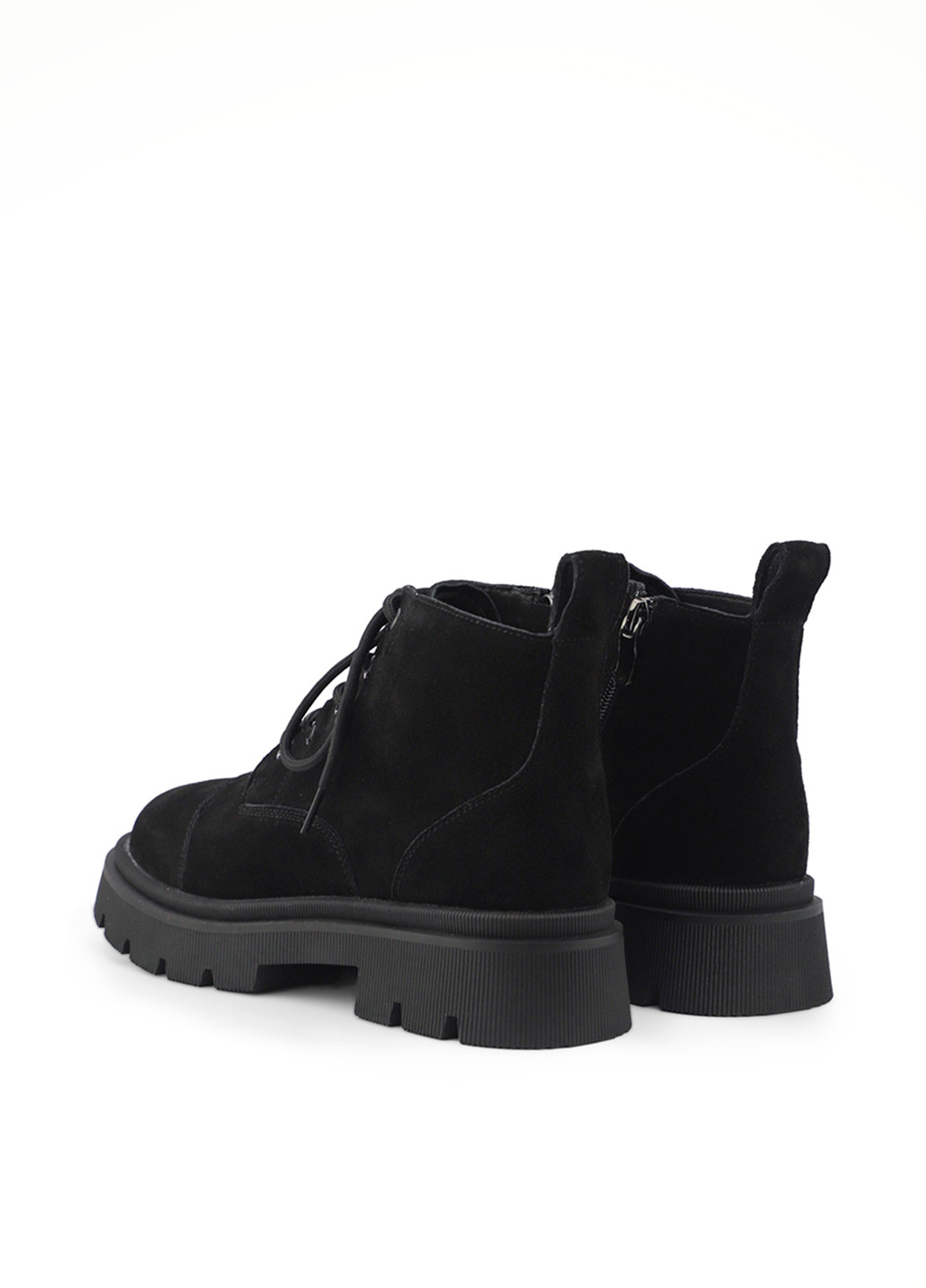 Осенние ботинки Respect без декора из натуральной замши