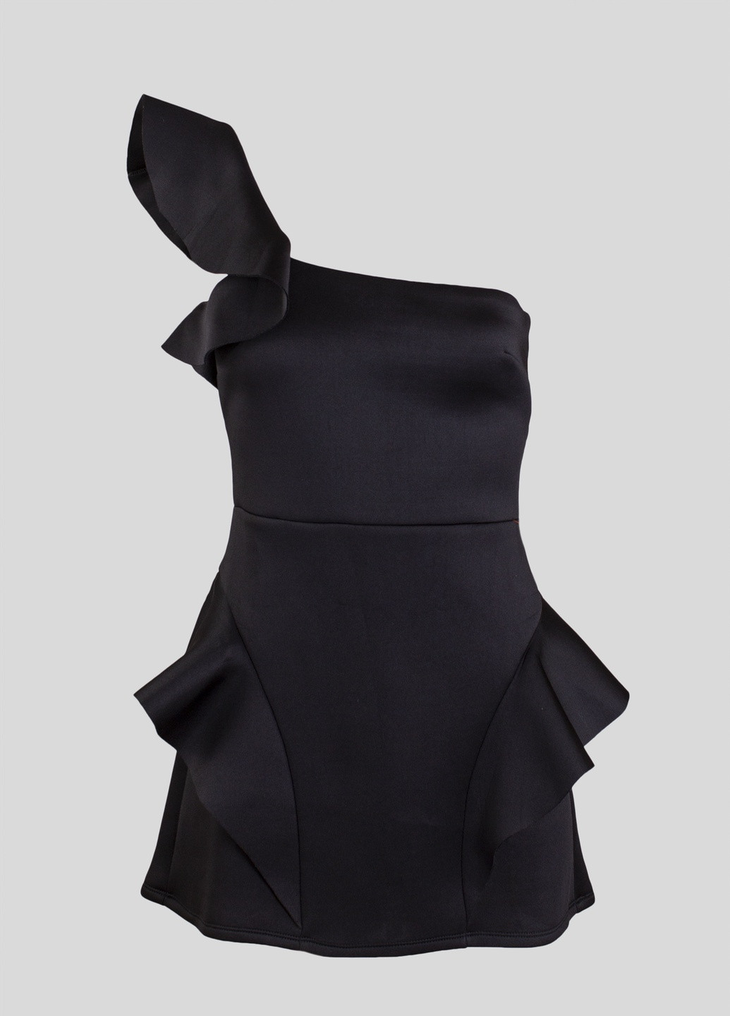 Чорна кежуал сукня True Violet однотонна