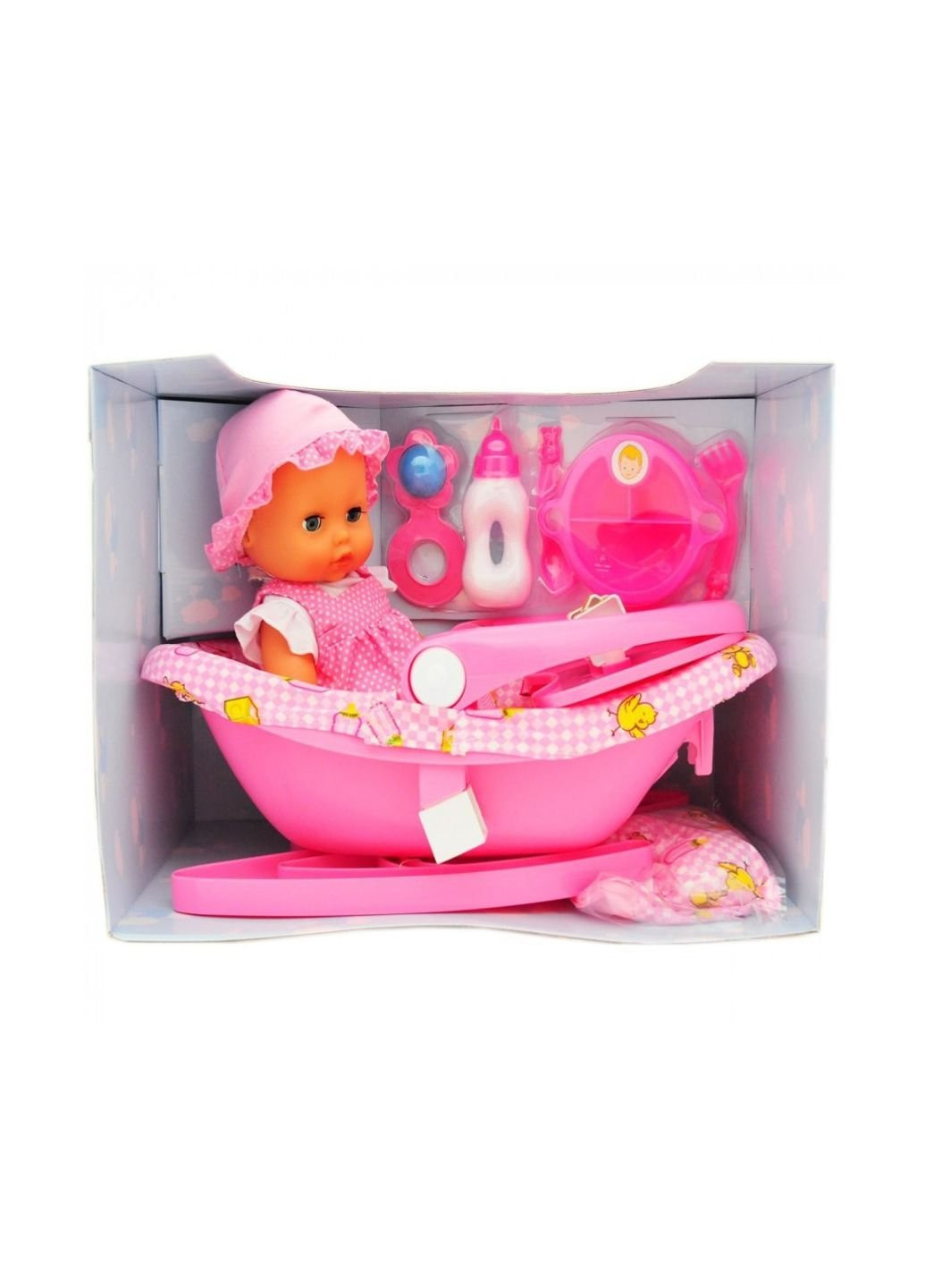 Пупс м'який 38 см із гойдалкою (6534082) Lotus (254065837)