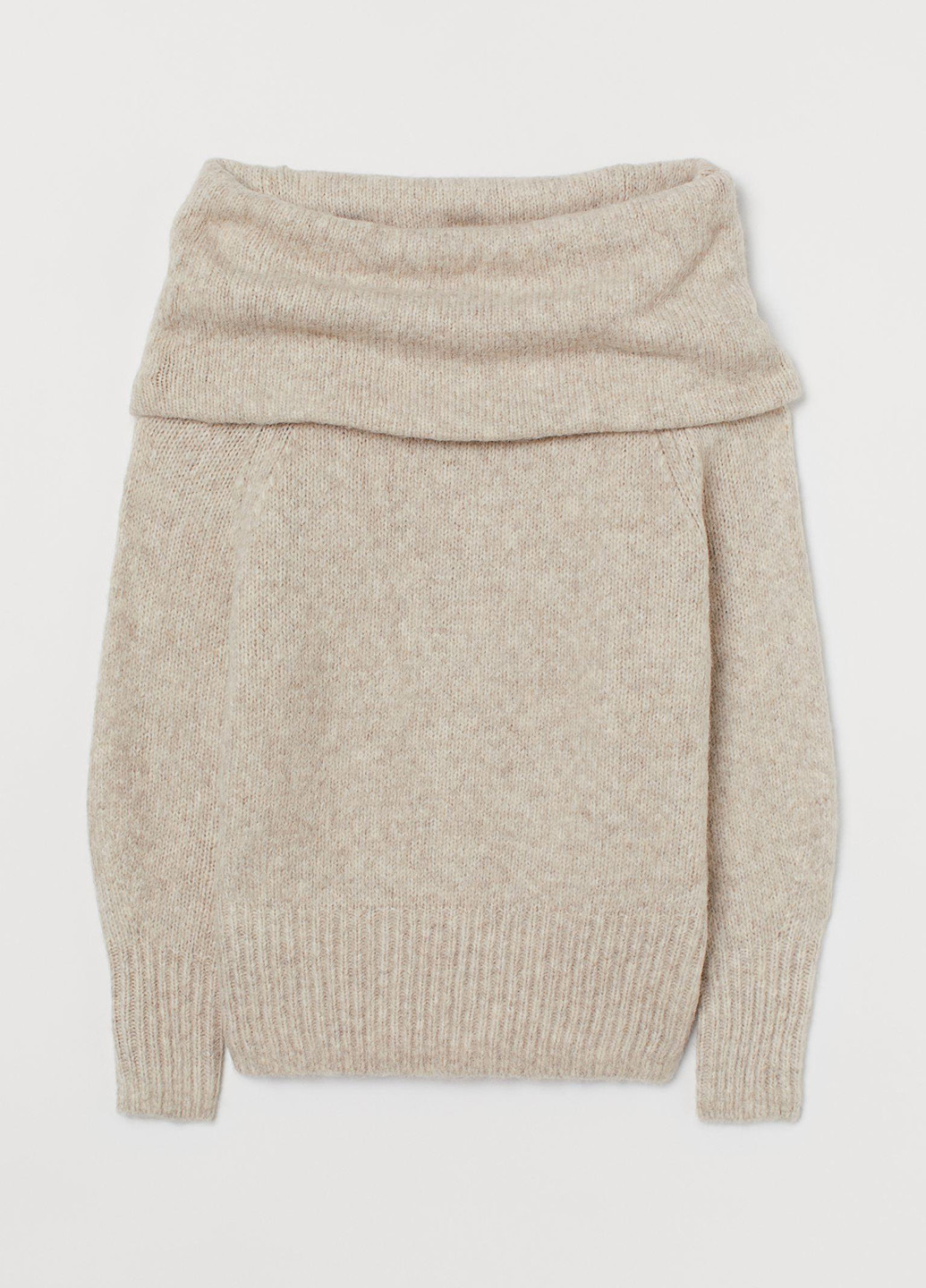 Бежевый демисезонный джемпер джемпер H&M