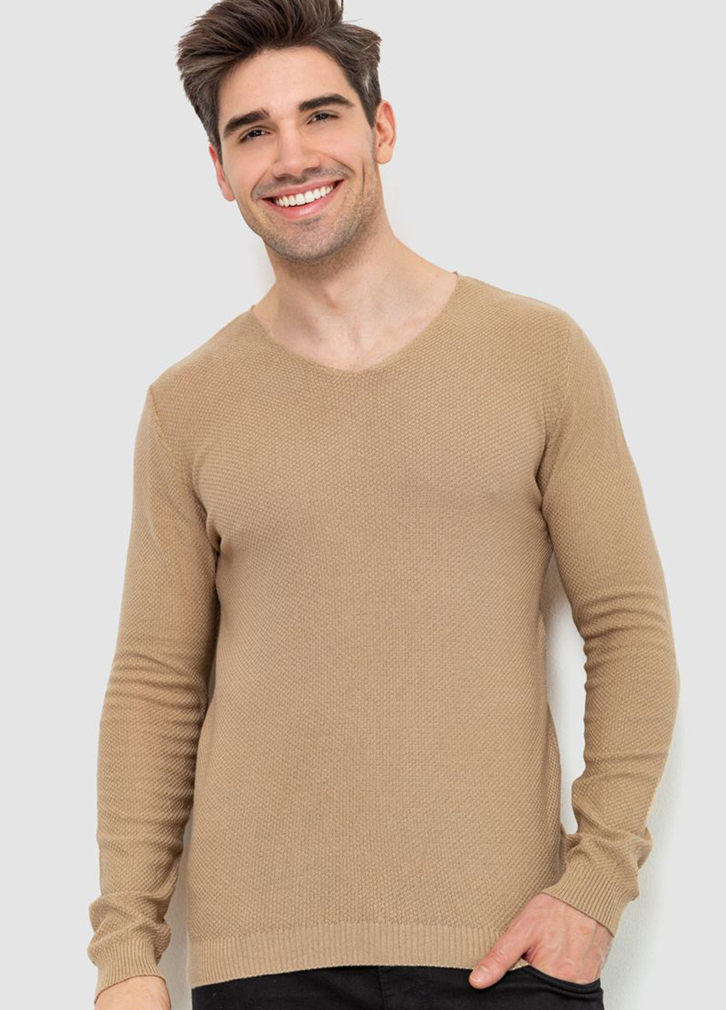 Бежевый демисезонный пуловер пуловер Ager