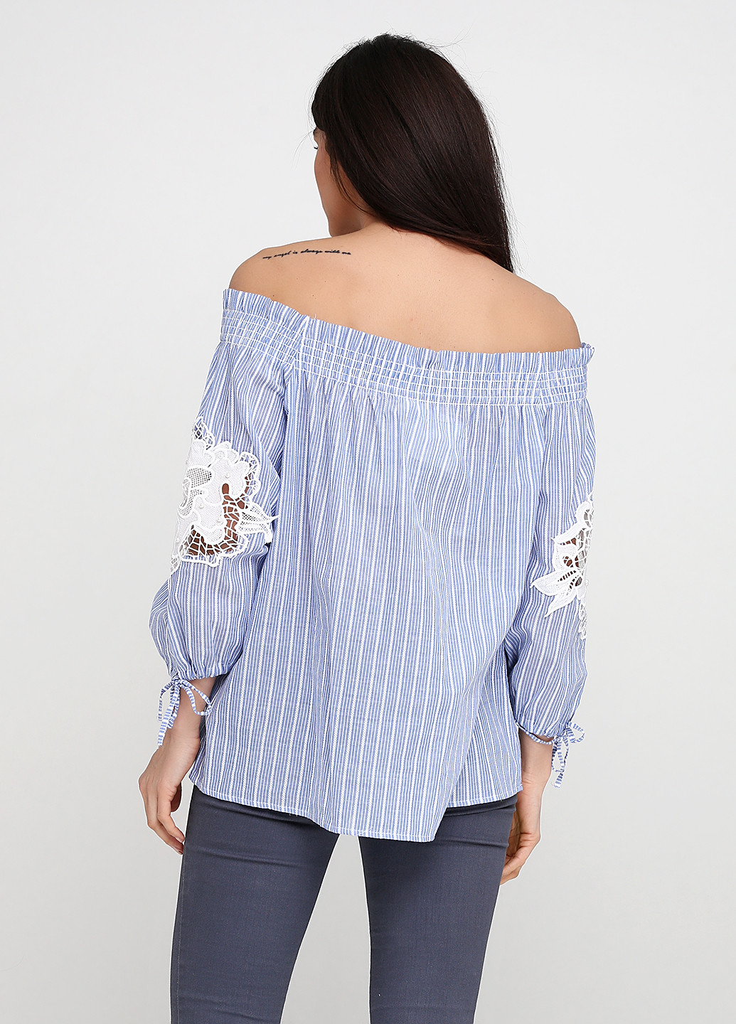 Голубая летняя блуза Altamira