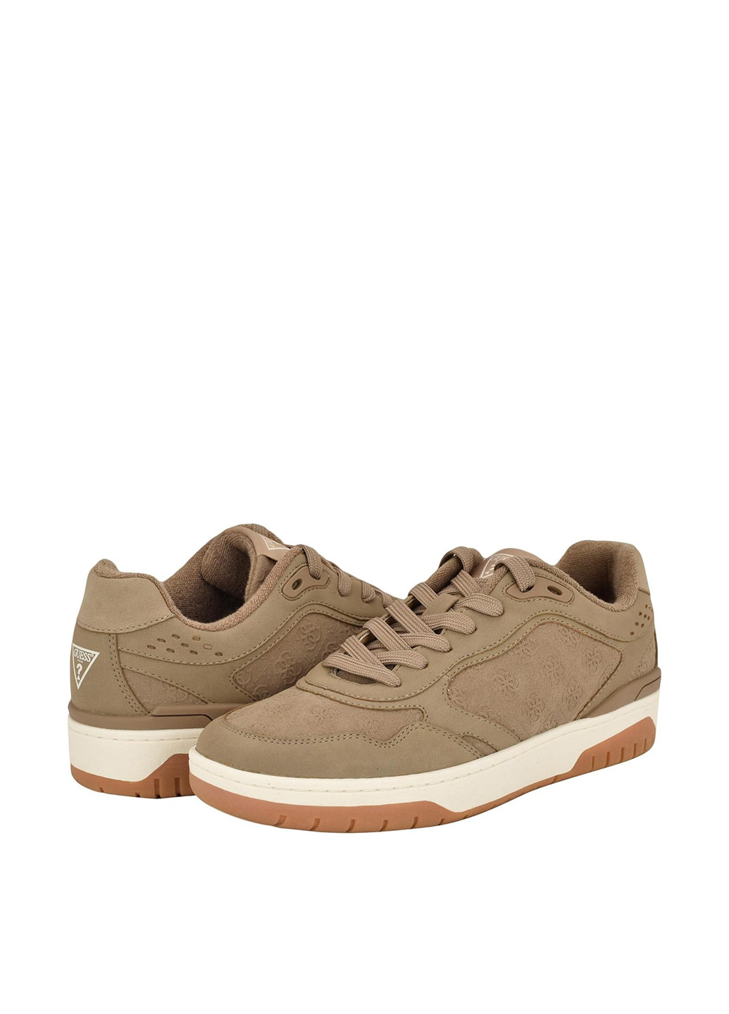 Бежевые демисезонные кроссовки Guess