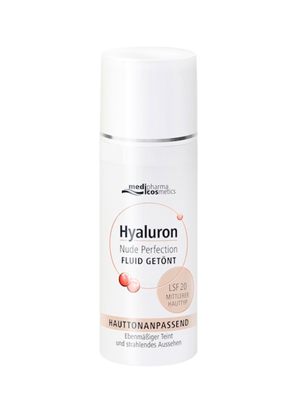 Флюид Nude Perfection Spf 20 Medium, 50 мл Pharma Hyaluron (162947712)